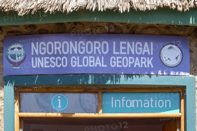 Information desk at the entrance