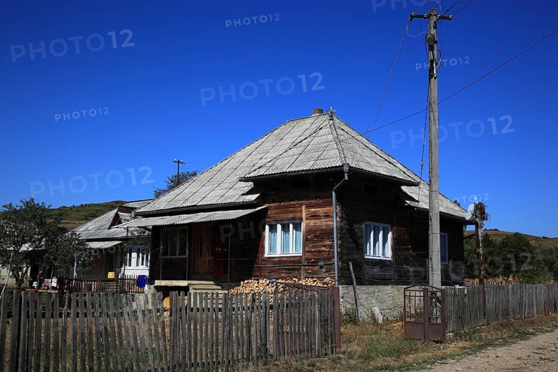 Wooden farmhouse