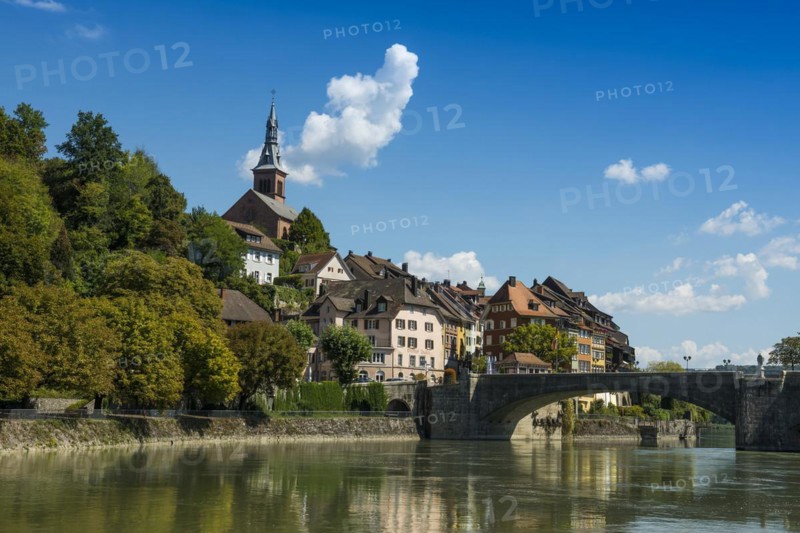Village view with Rhine