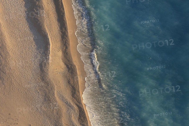 Myrtos beach in the evening