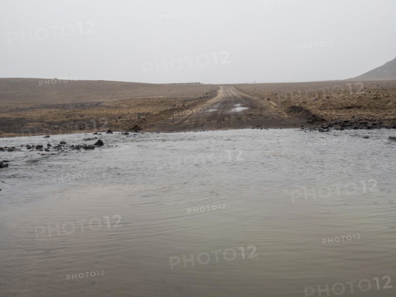 Flooded road