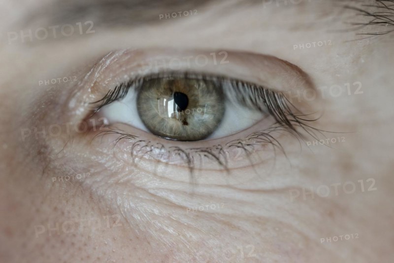 Mans eye