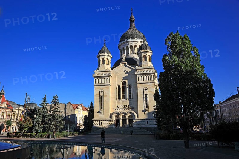 Orthodox Cathedral at the Piata Avram Iancu in Cluj