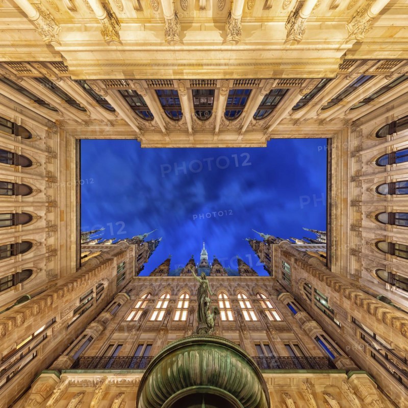 View upwards