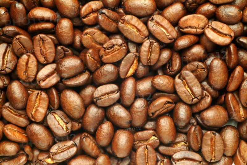 Roasted coffee beans