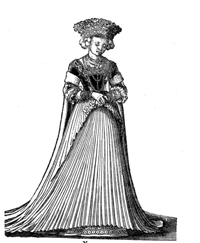 A wealthy bride of high standing at Nuremberg