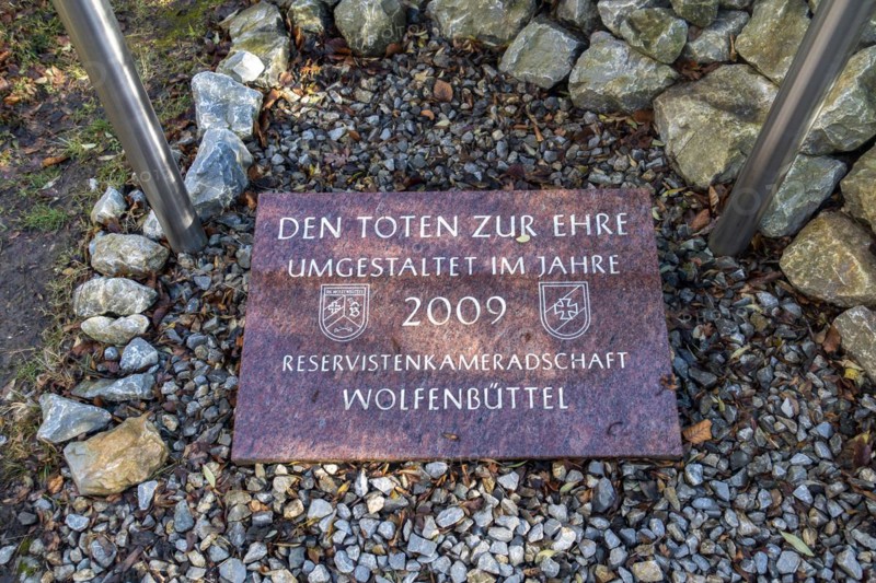 Memorial and resting place for 76 Russian soldiers who died here in captivity during the Second World War
