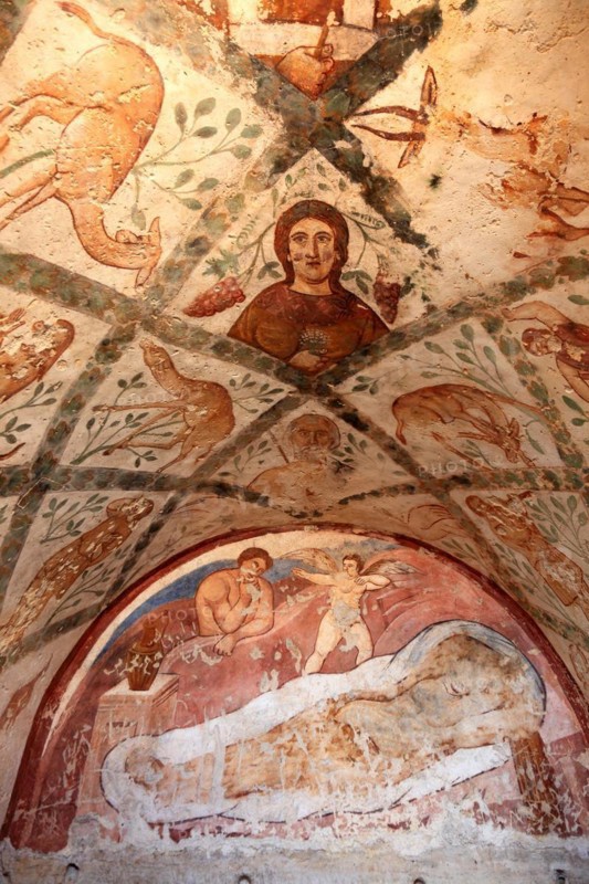 Interior frescoes