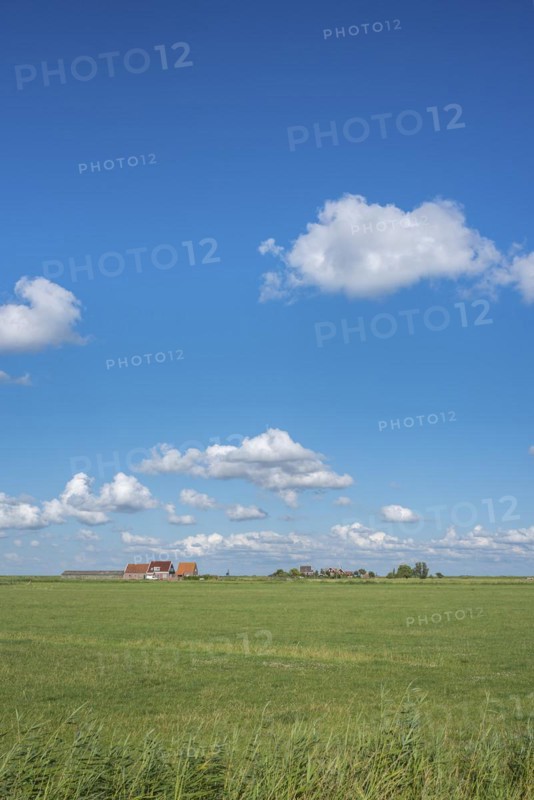 Landscape near the hamlet of Hoefe south of the canal