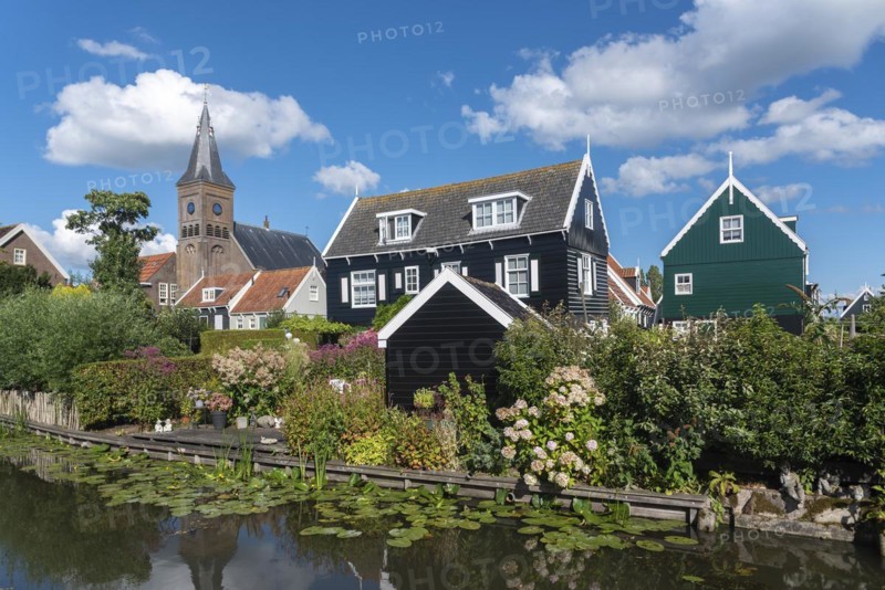Characteristic village scene at Westerstraat