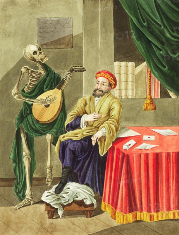 Der Tod kommt zum Kaufmann