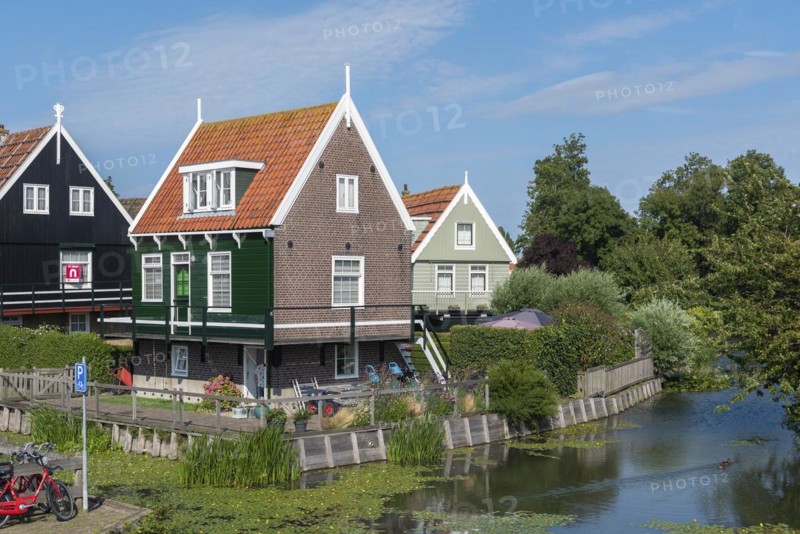 Historic village scene at Havenbuurt
