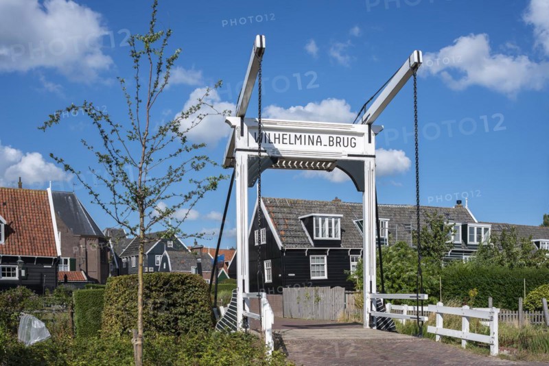 Historic canal bridge Wilhemina Brug