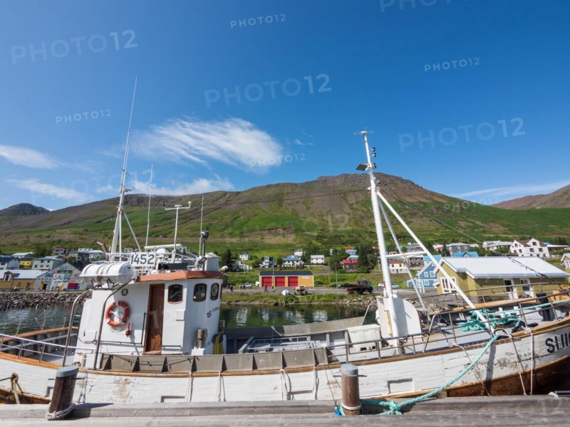 Fishing boat in the harbour