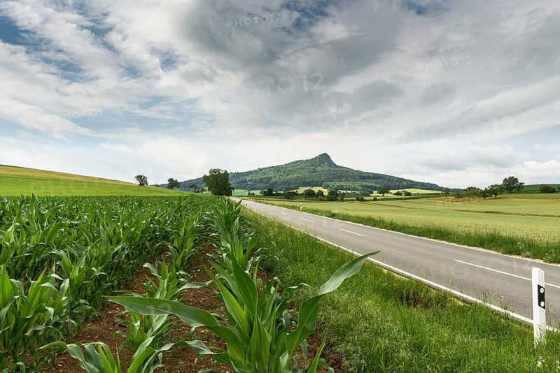 Volcanic landscape Hegau