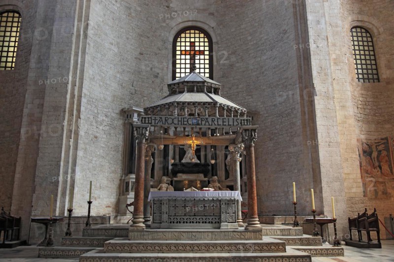 Interior of the Basilica of San Nicola