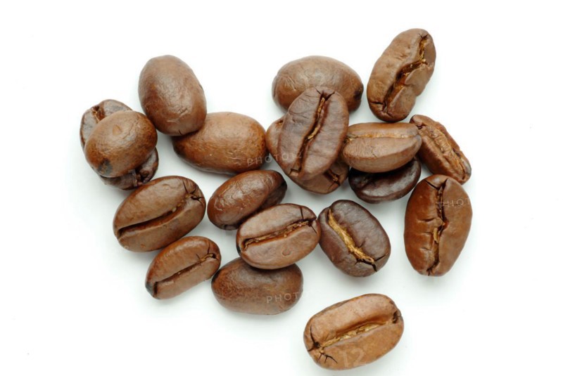 Roasted coffee beans
