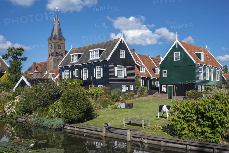 Characteristic village scene at Westerstraat