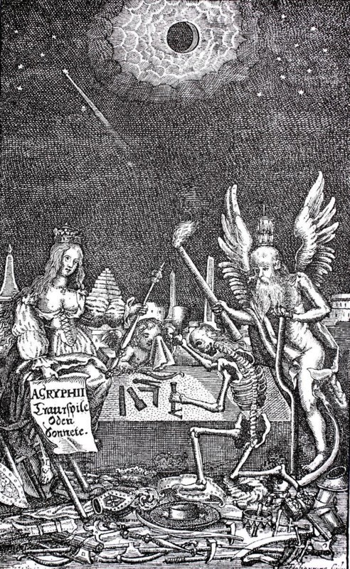 Facsimile of the title copper of Andreae Gryphii
