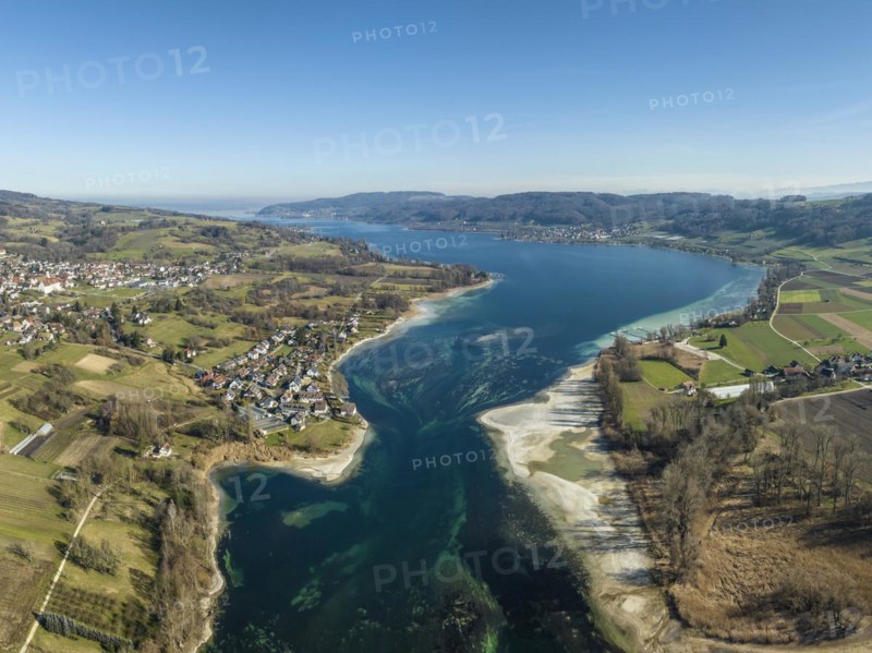 The outflowing Lake Constance
