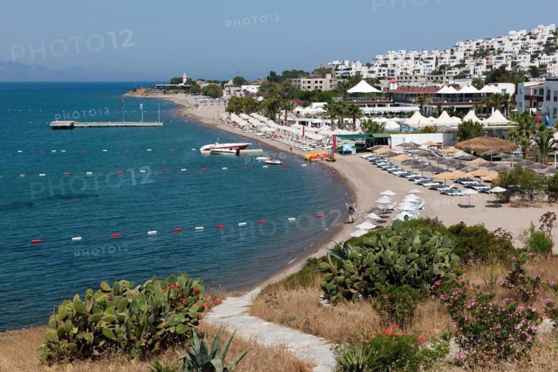View of beach near Akyarlar