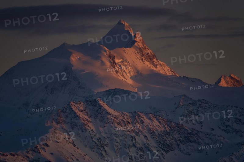 Mount Weisshorn in the last light