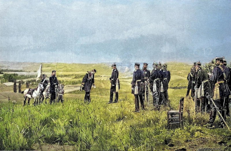 General Reille delivers Napoleons letter to King William
