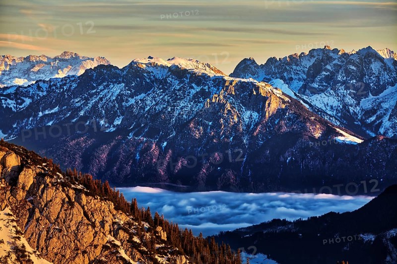 Sunset from Wendelstein