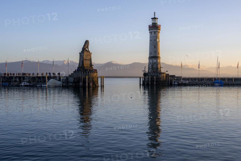 Harbour entrance of Lindau harbour