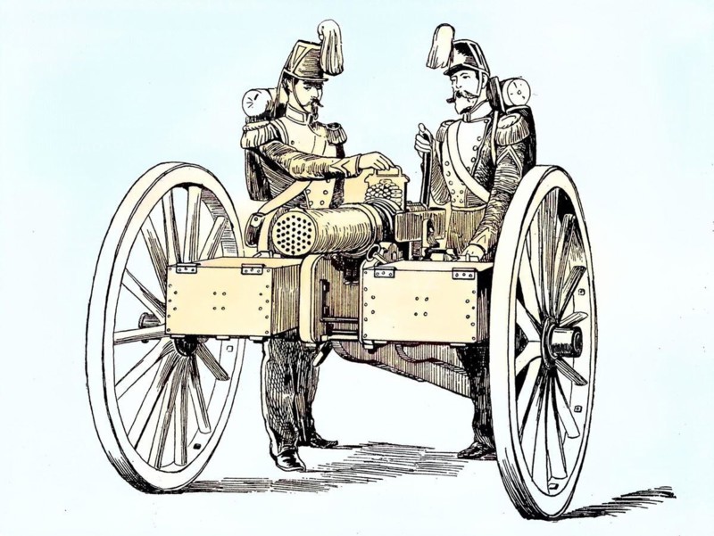 A mitrailleuse