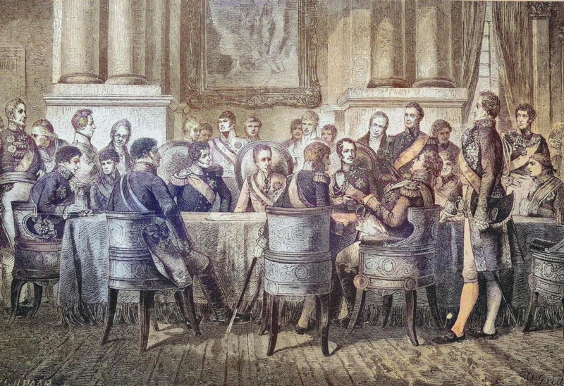 The Congress of Vienna in 1815