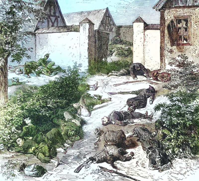 At the entrance to Schafenburg castle on Gaisberg mountain
