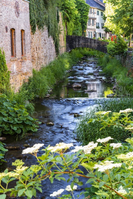 The River Erft in Bad Muenstereifel