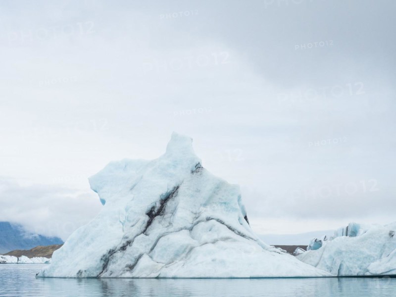Iceberg in Joekulsarlon Glacier Lagoon