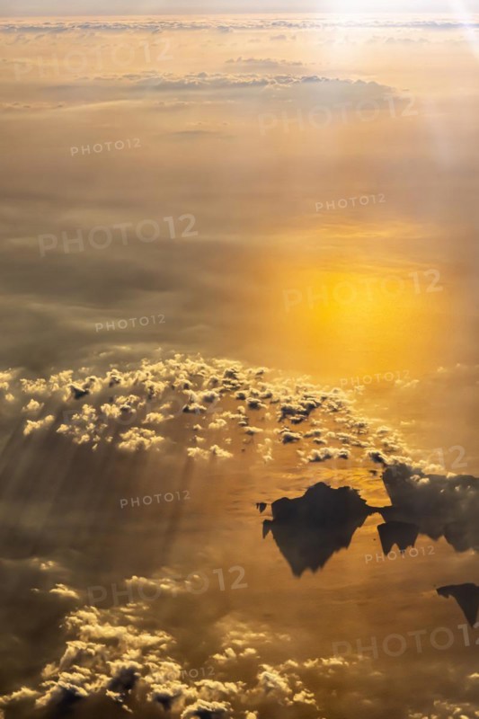 Clouds and sea