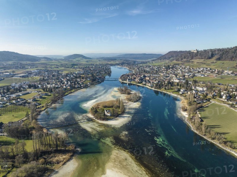 The outflowing Lake Constance