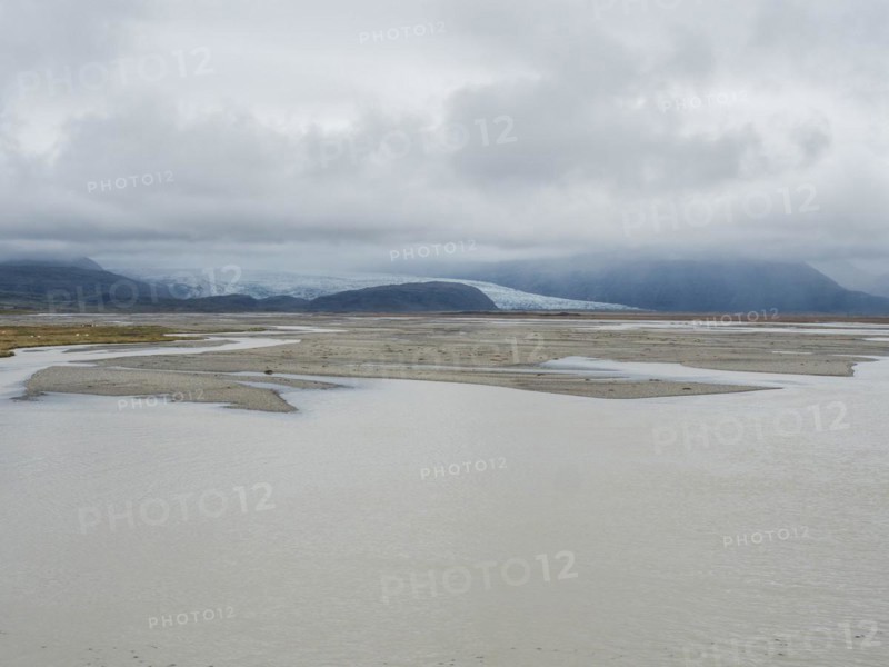 Foothills of the Vatnajoekull glacier