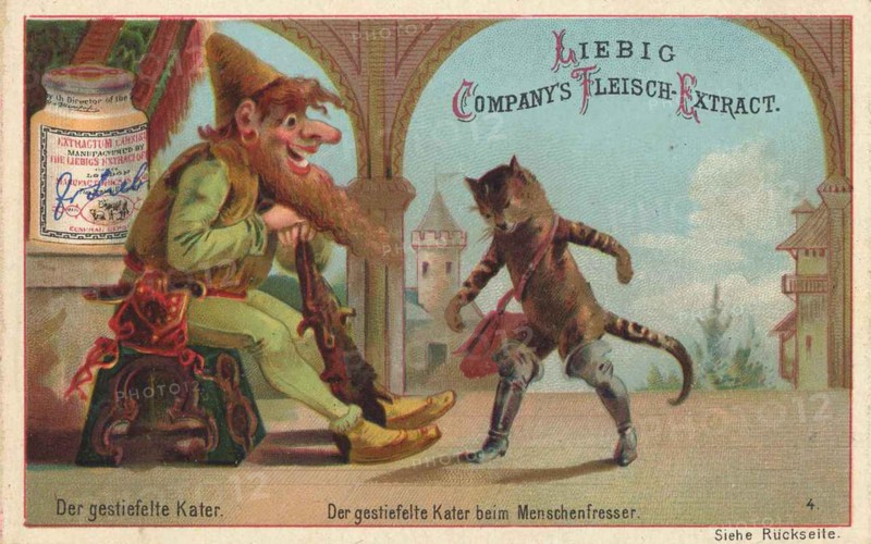 Picture series Puss in Boots