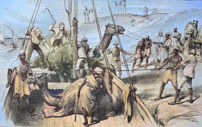 The English expedition to free General Gordon