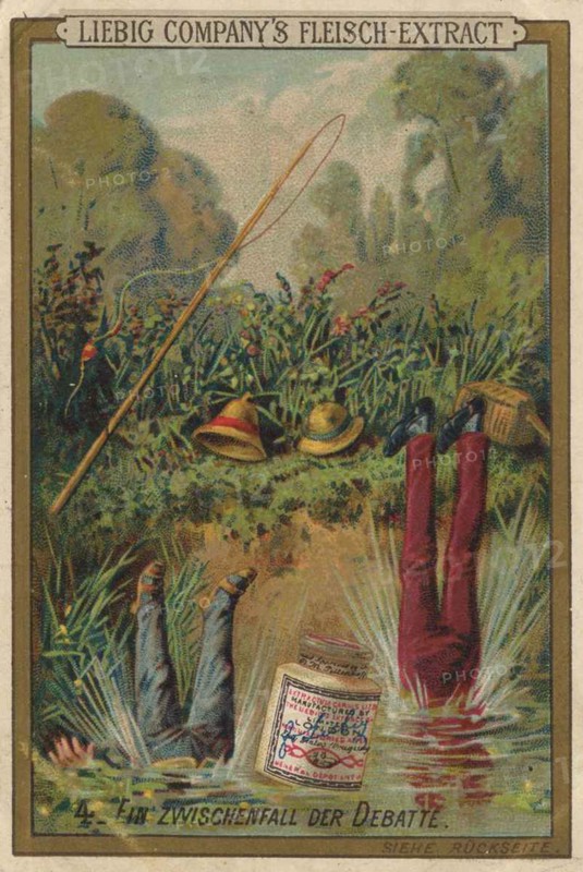 Picture series Two anglers
