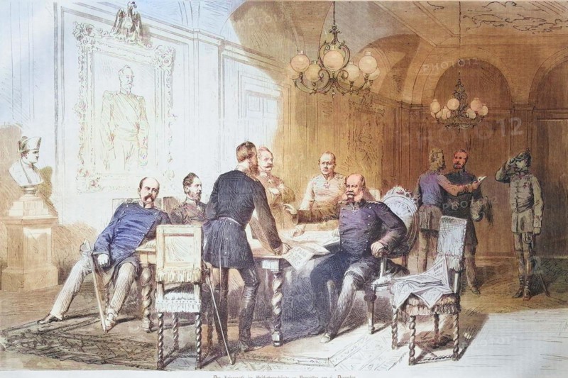 War cabinet in the prefecture building at Versailles