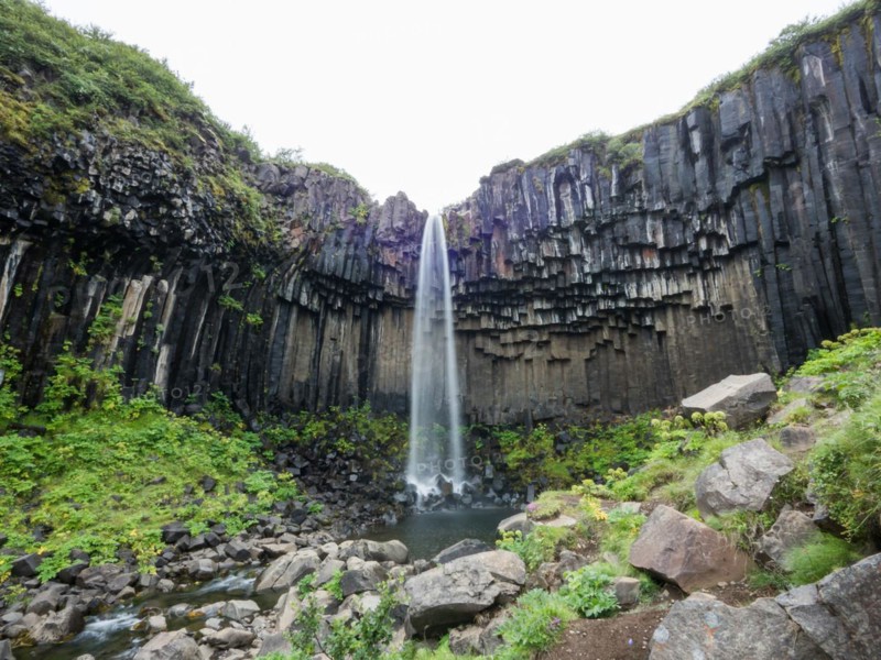 Svartifoss waterfall
