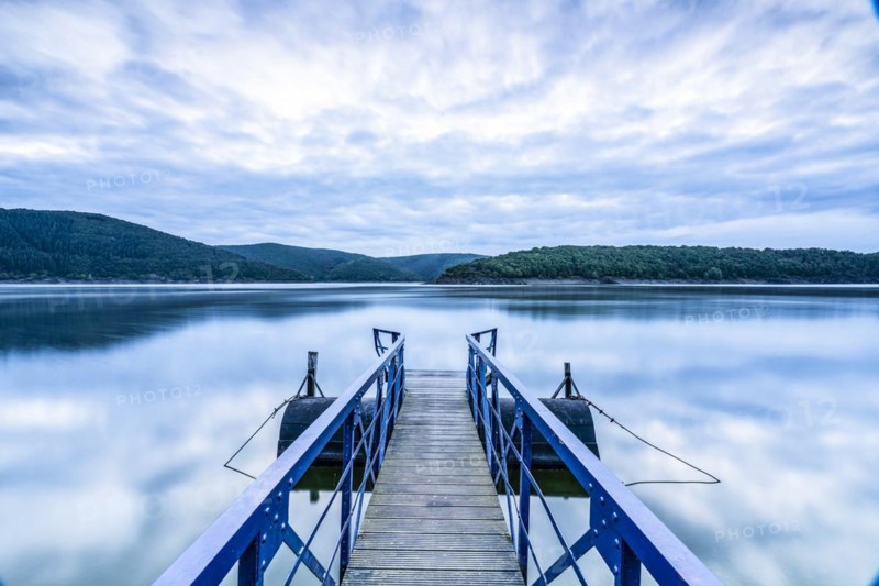 Footbridge at the Rursee