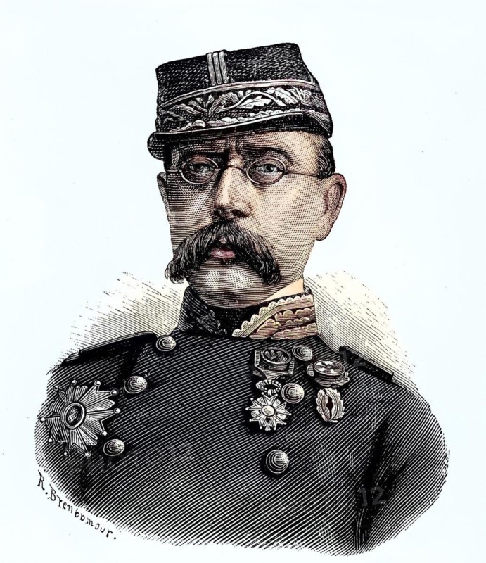 Military figures in the Franco-Prussian War 1870