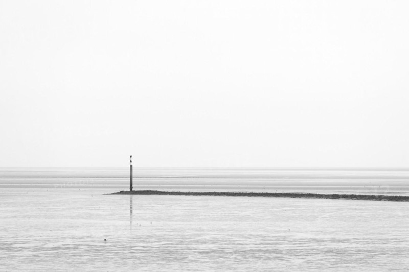 Stone groyne as coastal protection