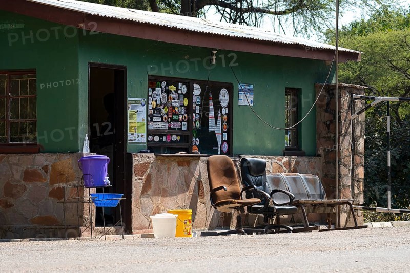 Administration building at the entrance of the National Park