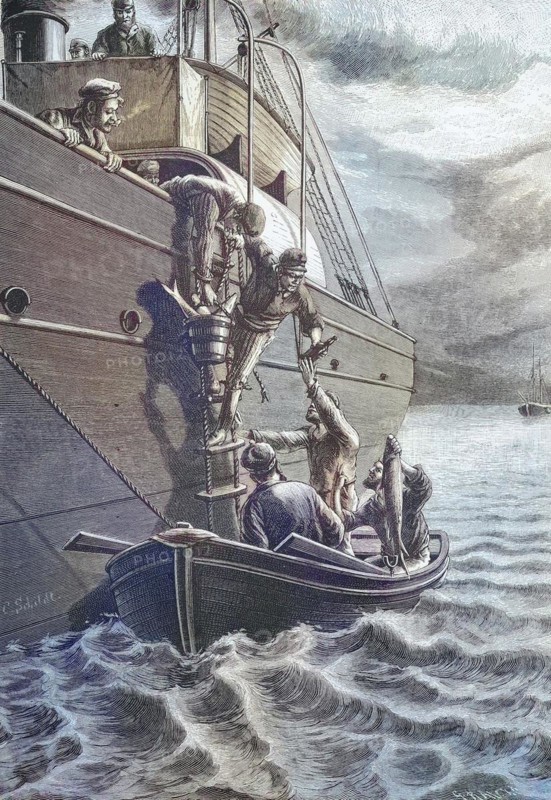 Bartering on the high seas