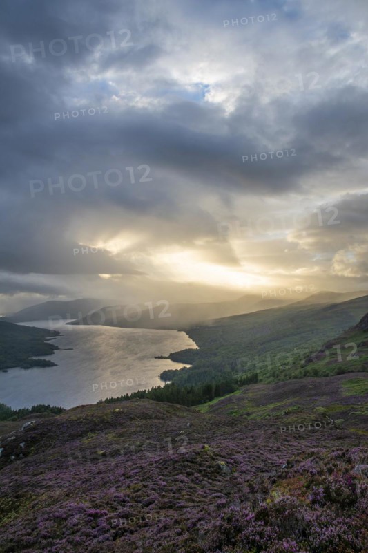 View over Loch Katrine from Ben Aan