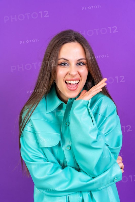 Close up portrait of young woman