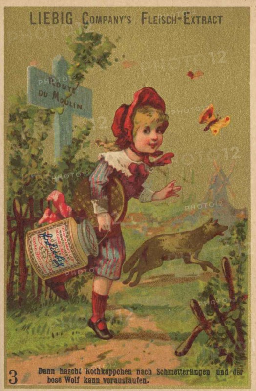 Picture series fairy tale Little Red Riding Hood